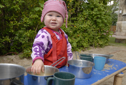 Tag der offenen T&uuml;r in der HAWK-Krippe